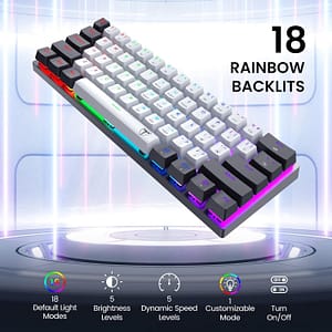 Teclado Mecánico 60% Hotswap